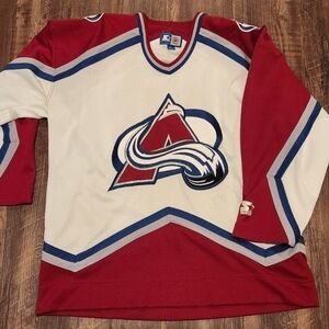STARTER Vintage Starter NHL Colorado Avalanche jersey